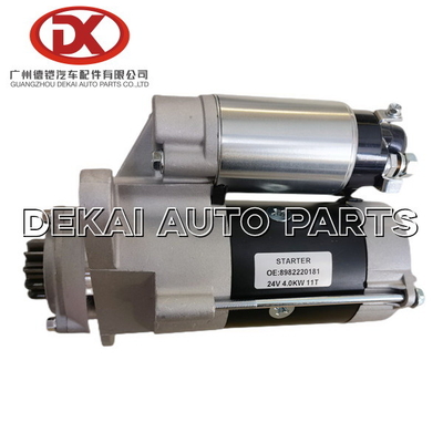 8982220181 8983410980 acionador de partida ISUZU NPR NKR 4HF1 8 de ISUZU Electrical Parts 24V 4.0kw 98222018 1