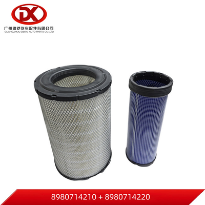 Filtro de ar 8980714210 8 98071421 0 Peças para motores de camiões ISUZU 4HK1 6HH1