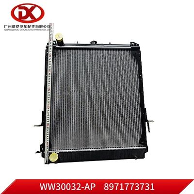 RADIATOR ASM (Plástico de alumínio)8971773731 8 97177373 1 para ISUZU NPR 4HG1 4HF1 Peças de camião