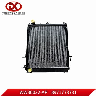 RADIATOR ASM (Plástico de alumínio)8971773731 8 97177373 1 para ISUZU NPR 4HG1 4HF1 Peças de camião