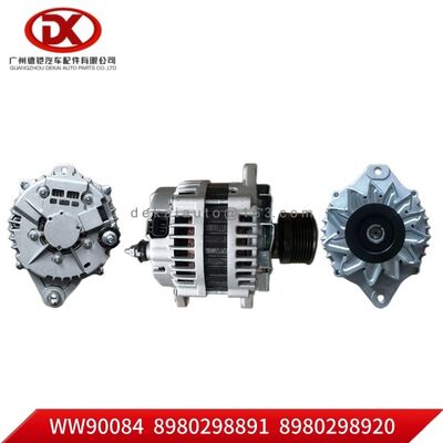 Alternador 24V 90A 8980298891 8980298920 8 98029889 1 8 98029892 0 para ISUZU NPR 4HE1 700P 4HG1 4HK1 4JJ1 Peças de camião