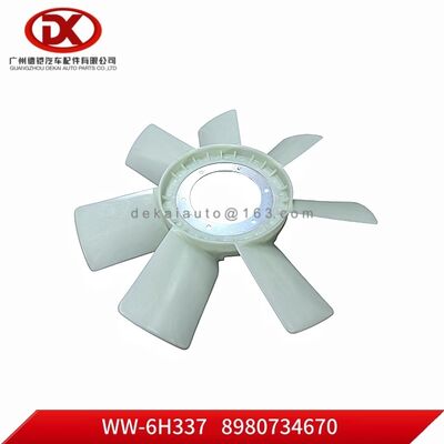 Lâmina de ventilador 8980734670 8 98073467 0 para ISUZU FVZ34 G3 6HK1-TC Peças de camião