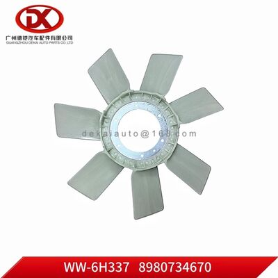 Lâmina de ventilador 8980734670 8 98073467 0 para ISUZU FVZ34 G3 6HK1-TC Peças de camião